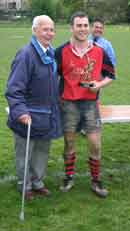Player of the TOurnament - Sam Johnstone of Haddington 